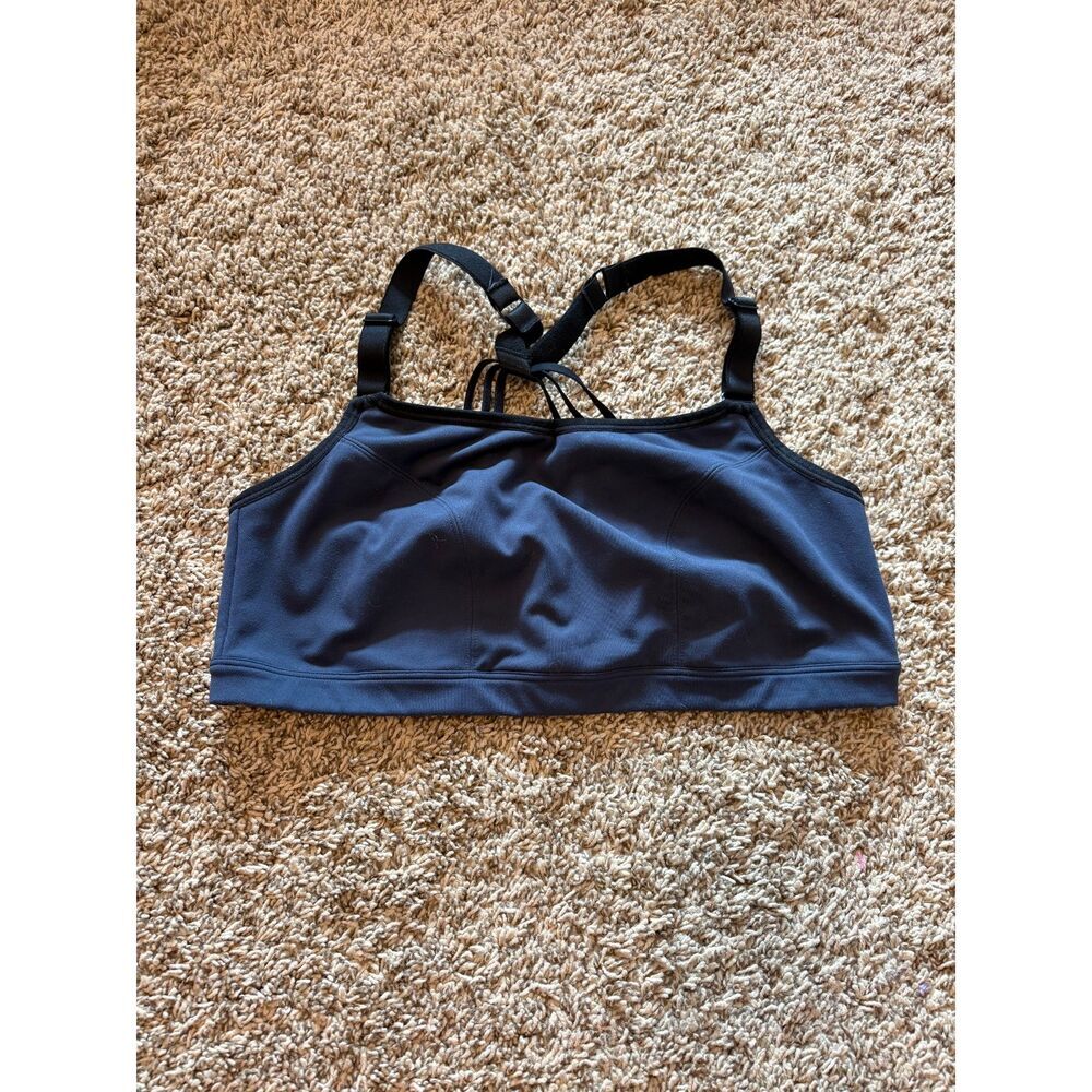 LIVI Lane Bryant navy blue sports bra